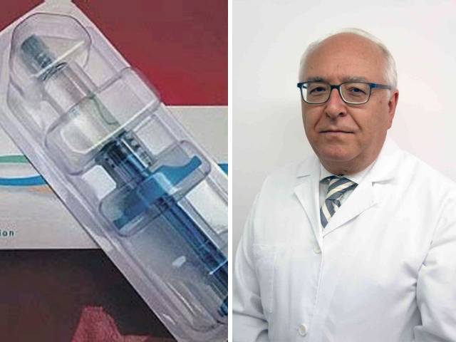 Rizolisis por radiofrecuencia asociada a infiltraciones de ácido hialurónico en la columna vertebral