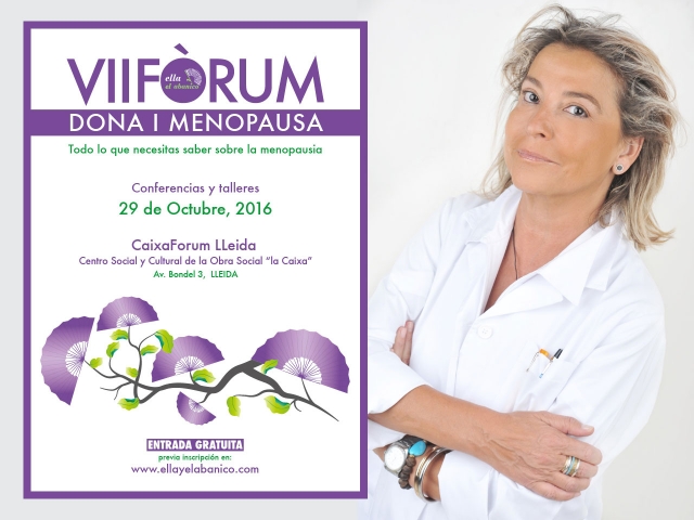 Conferencia de la Dra. Helena Biosca en el VII Fòrum Dona i Menopausa